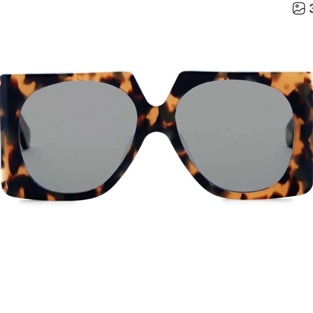 Karen Walker return to sender Tortoise Sunglasses